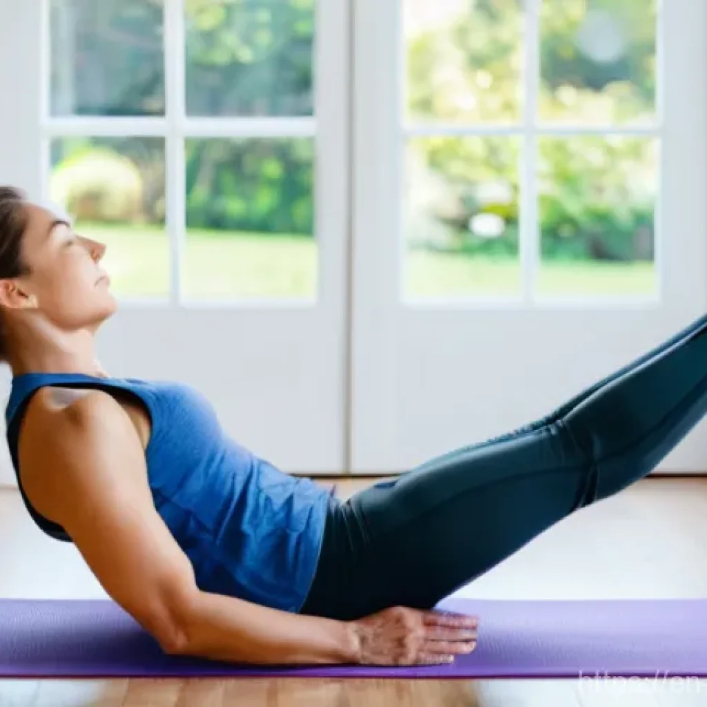 자세 교정을 위한 스트레칭 도구 추천 - **Image Prompt 1: The Mighty Stretch Strap**
    A diverse adult, in comfortable, modest athletic le...