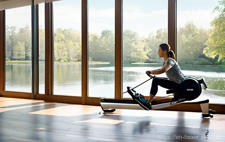 전신 운동을 위한 로잉 머신 추천 - **Dynamic Full-Body Rowing Workout:**
A determined female athlete in her late 20s, with a strong... 전신 운동을 위한 로잉 머신 추천 - **Dynamic Full-Body Rowing Workout:**
A determined female athlete in her late 20s, with a strong...