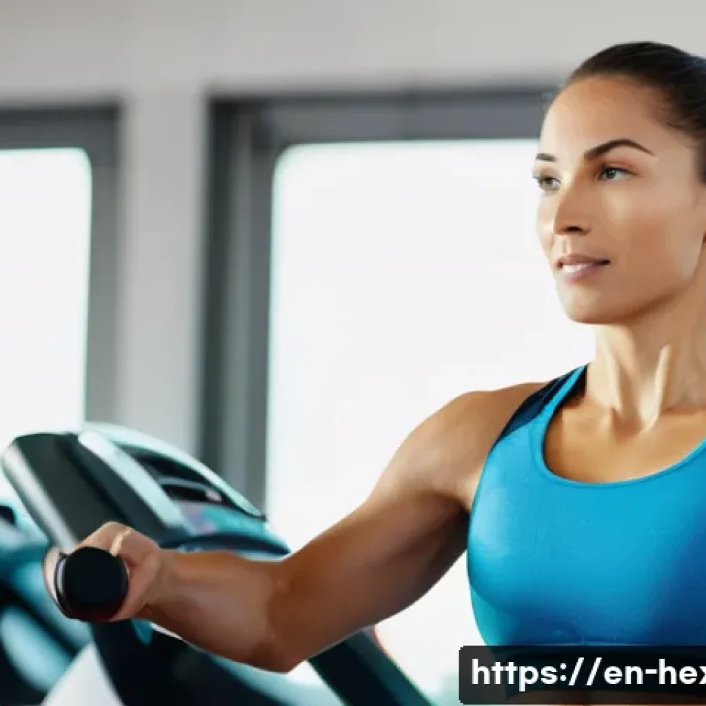 트레드밀 운동 중 심박수 유지 팁 - **Image Prompt 1: Personalized Heart Rate Training on a Treadmill**
    A fit individual, appearing ...